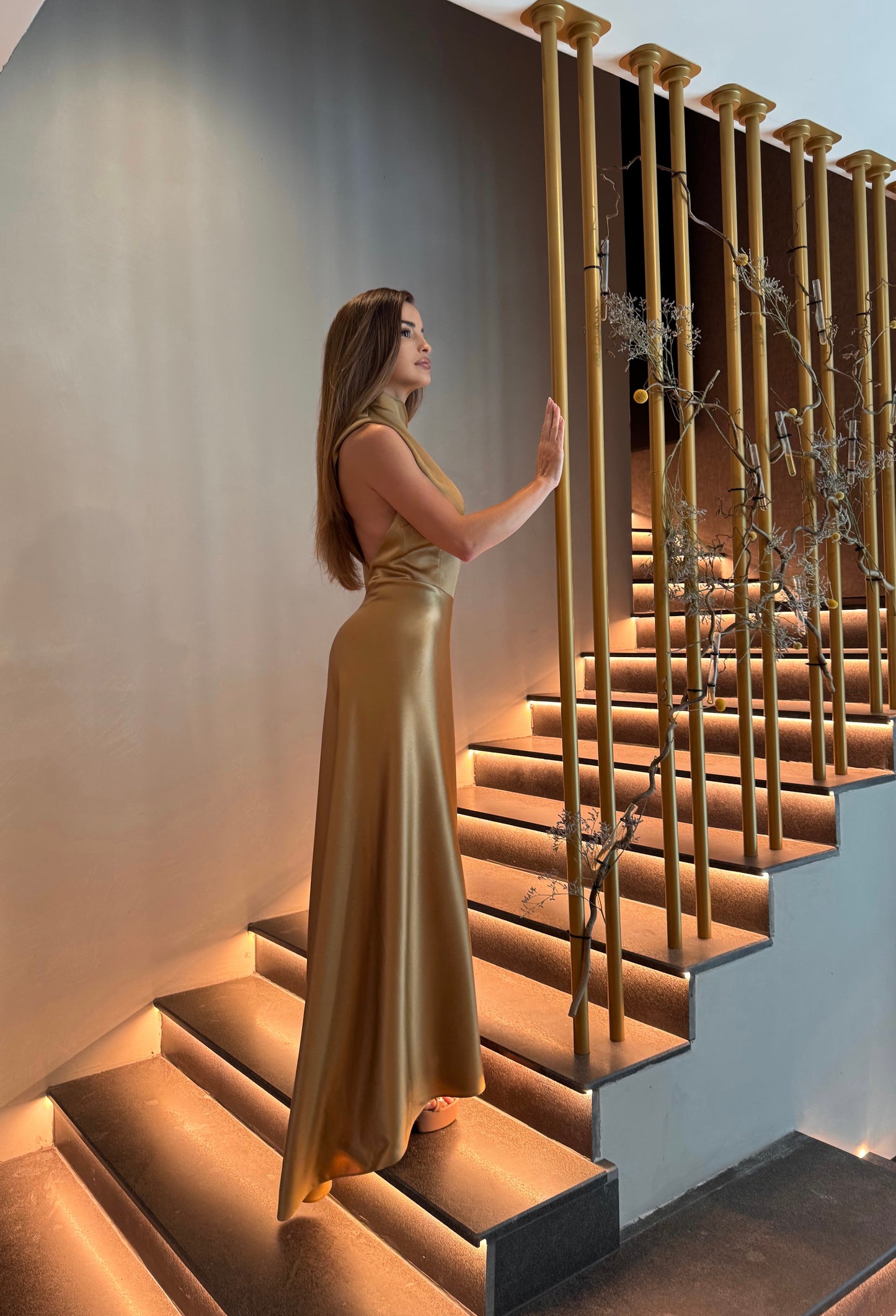 The Liquid Gold Gown
