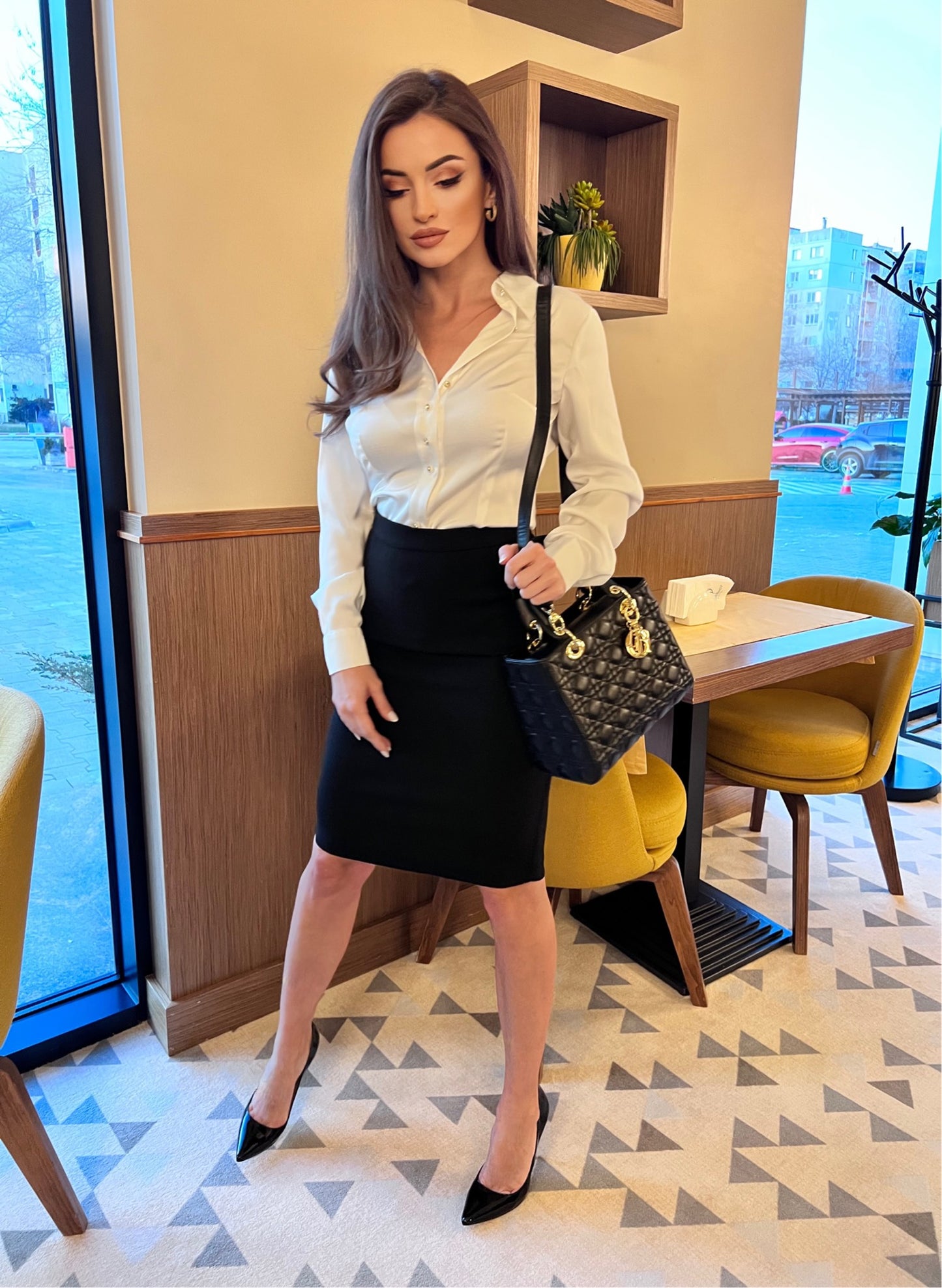 Black skirt Black elegance