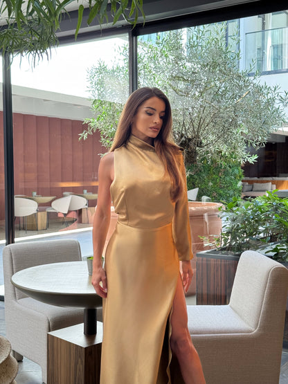 The Liquid Gold Gown