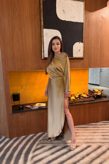 The Liquid Gold Gown
